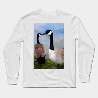 Canada Goose Canadian Geese Wild Bird Long Sleeve T-Shirt